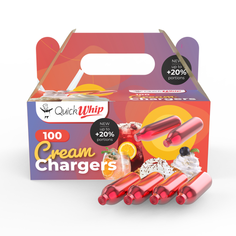 *NEW 2024* QuickWhip PRO 9g! Cream Chargers  - 100pks