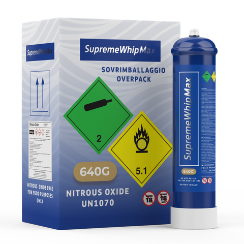SupremewhipMAX 640g N2O Cannister