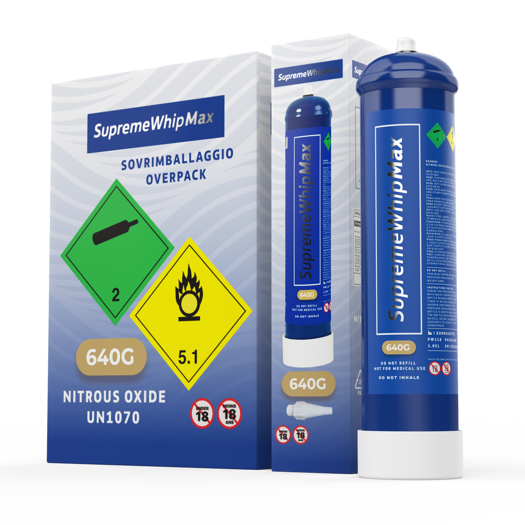 SupremewhipMAX 640g N2O Cannister