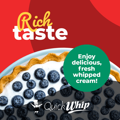 QuickWhip PRO 9g! Cream Chargers  - 24pks