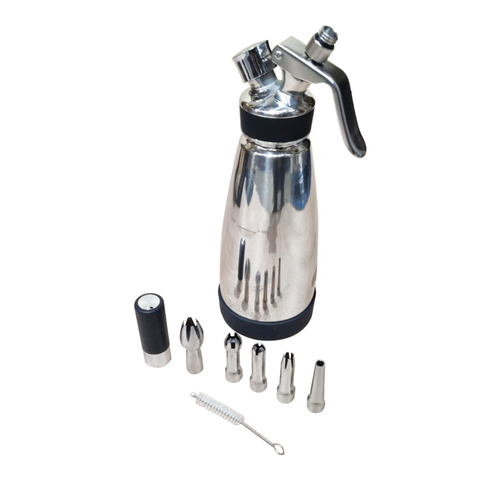 QuickWhip / OSJ PRO Chef range Cream Dispenser 0.5L THERMO – FULL STAINLESS STEEL