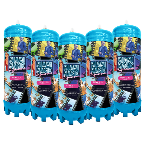 Miami Magic Infusions 2.2L N2O Cannister