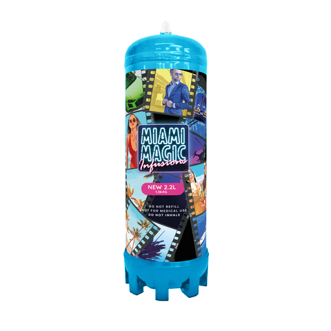 Miami Magic Infusions 2.2L N2O Cannister