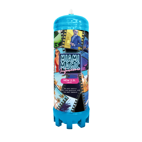 Miami Magic Infusions 2.2L N2O Cannister