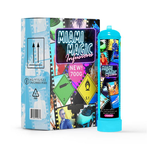 Miami Magic Infusions 700g N2O Cannister