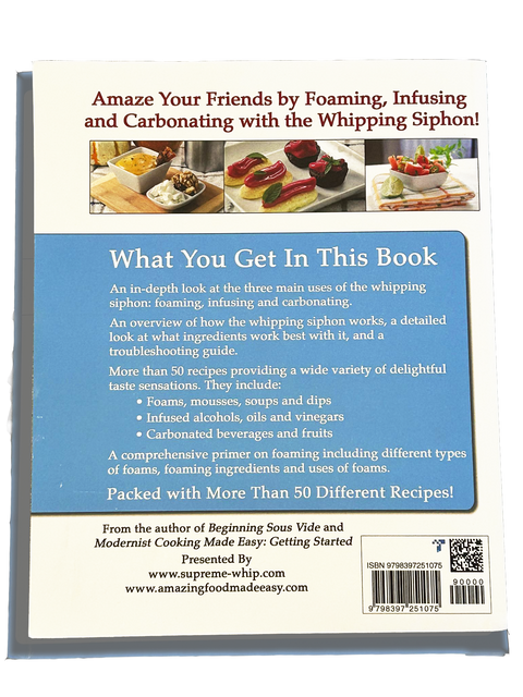 QuickWhip Recipes: The Modernist Cooking