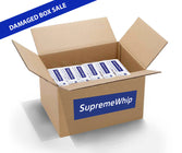 SupremeWhip Cream Chargers - 8.2g N20 - Overstock / Damaged packaging