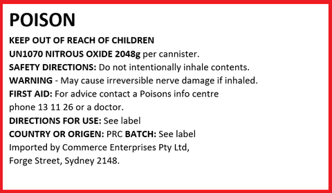 Miami Magic Infusions 2050g / 3.3L Cannister