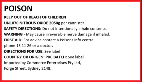 Baking Bad 3.3L/ 2050g Cannister