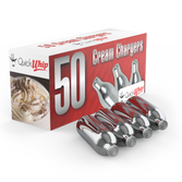 Wholesale QuickWhip Cream Chargers 8g - 50pks