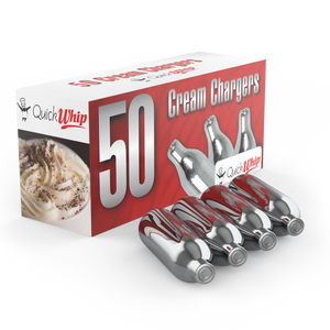 Wholesale QuickWhip Cream Chargers 8g - 50pks