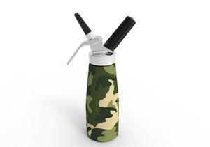 Starter Packs - FreshWhip Cream Chargers + 0.5L Green Camo Print Dispenser