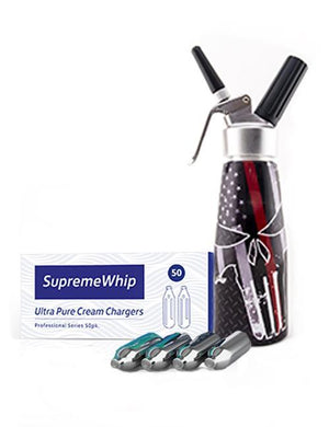 Starter Packs - SupremeWhip Cream Chargers + 0.5L SKULL Print Dispenser
