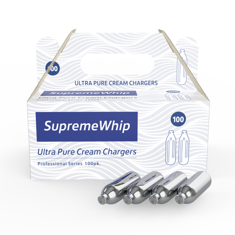 SupremeWhip Cream Chargers 8g - 100pks
