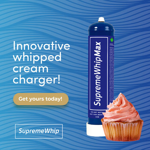 Wholesale SupremewhipMAX 640g N2O Cannister