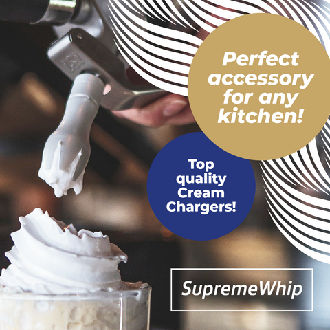 SupremeWhip Cream Chargers 8.2g - 50pks