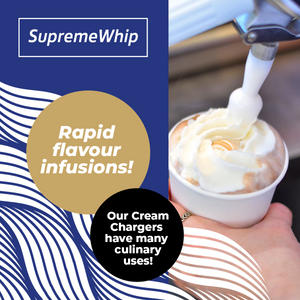 SupremeWhip Cream Chargers 8g - 100pks