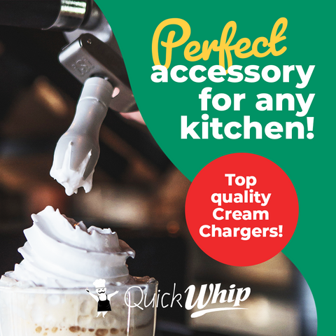 Wholesale QuickWhip Cream Chargers 8g - 50pks
