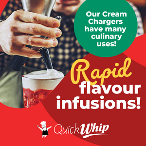 Wholesale QuickWhip Cream Chargers 8g - 50pks