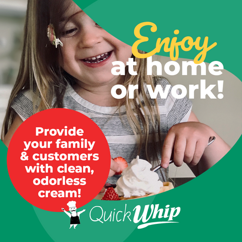 QuickWhip Cream Chargers 8g - 10pks
