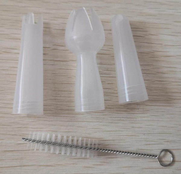 Accessories Pack - Plastic Nozzels x 3 + Cleaning brush + Bulb holder