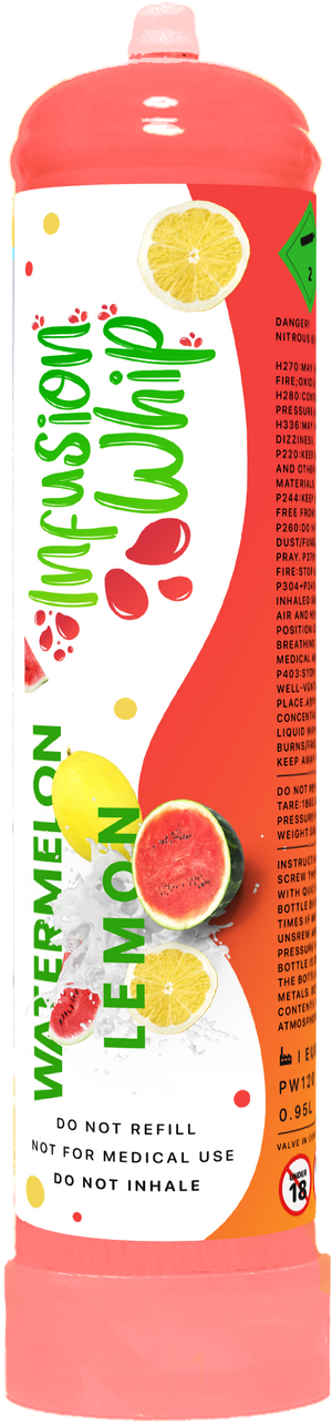 Wholesale Infusionwhip 580g Watermelon Lemon Flavoured N2O Cannister