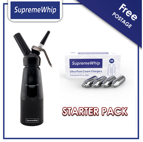 Starter Packs - SupremeWhip Cream Chargers + Creamwhip 500ml